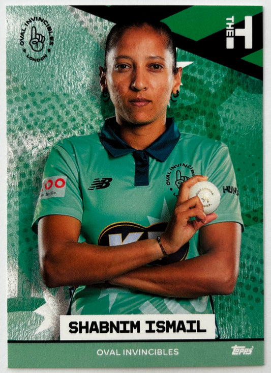 Topps The Hundred 2022 Trading Card Collection - SHABNIM ISMAIL (Oval Invincibles)