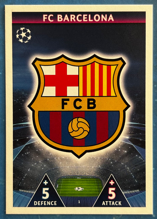 Topps Match Attax UEFA Champions League 2018-19 - Single FC BARCELONA Base Cards