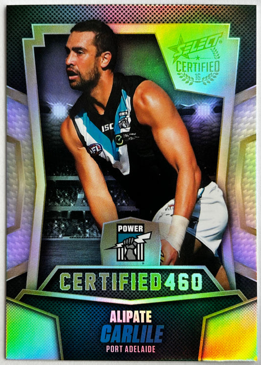 Select AFL 2016 Certified - ALIPATE CARLILE (PORT ADELAIDE) Certified 460 C151