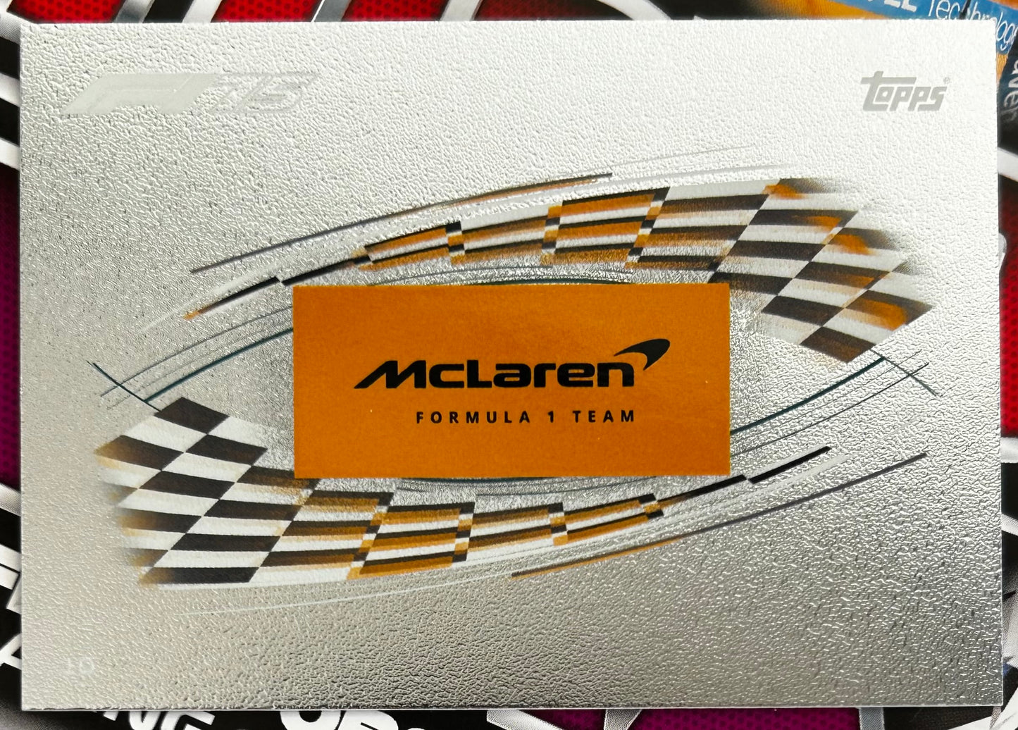 Topps F1 Turbo Attax 2025 - McLAREN Constructors Logo Foil #10