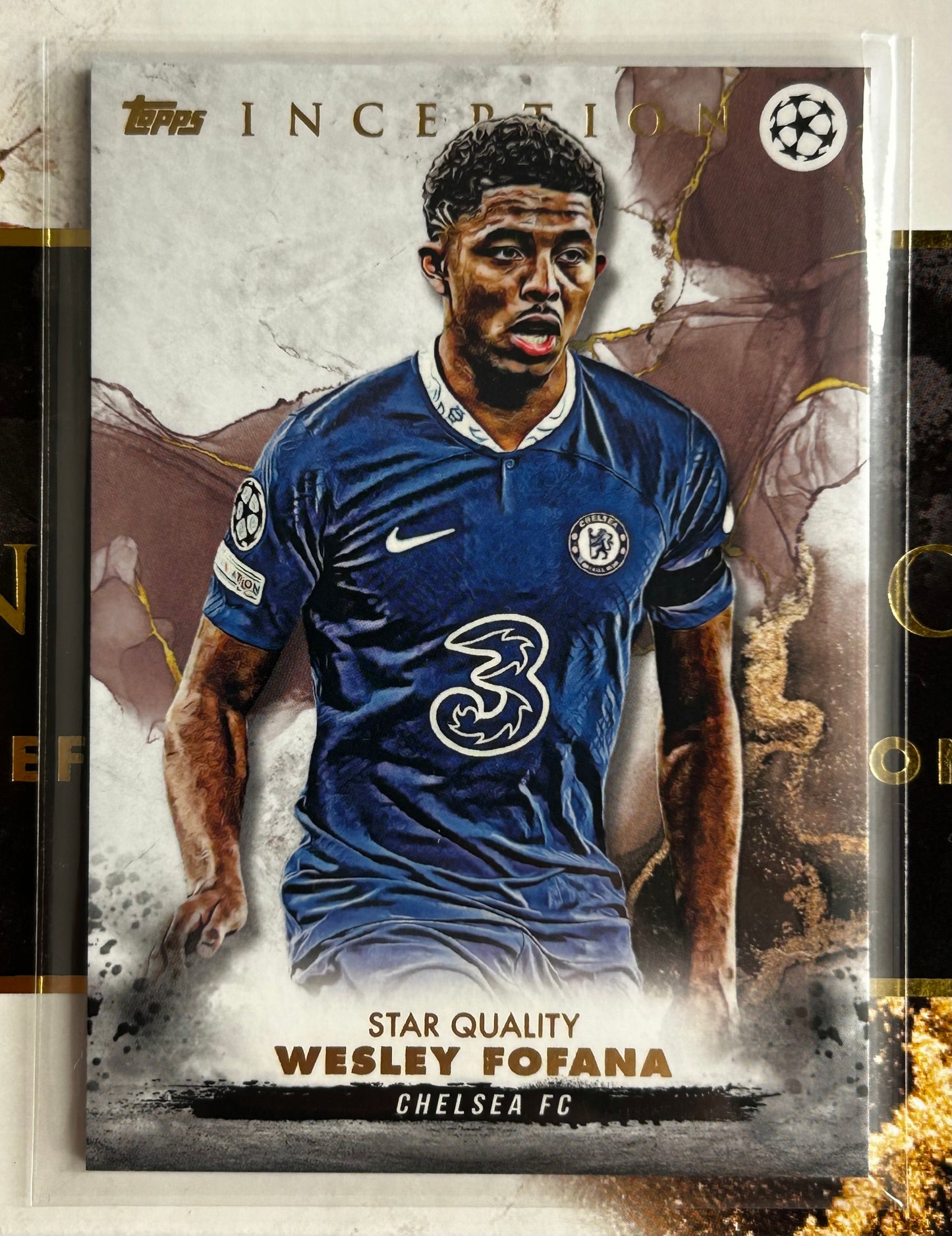 Topps UEFA Inception 2023 - WESLEY FOFANA (CHELSEA) Star Quality