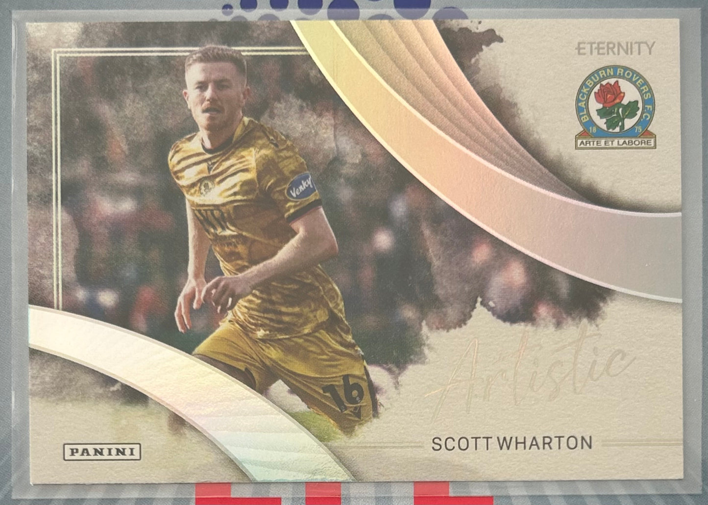 Panini EFL Eternity 2025-26 - SCOTT  WHARTON (BLACKBURN ROVERS) Artistic ART-02