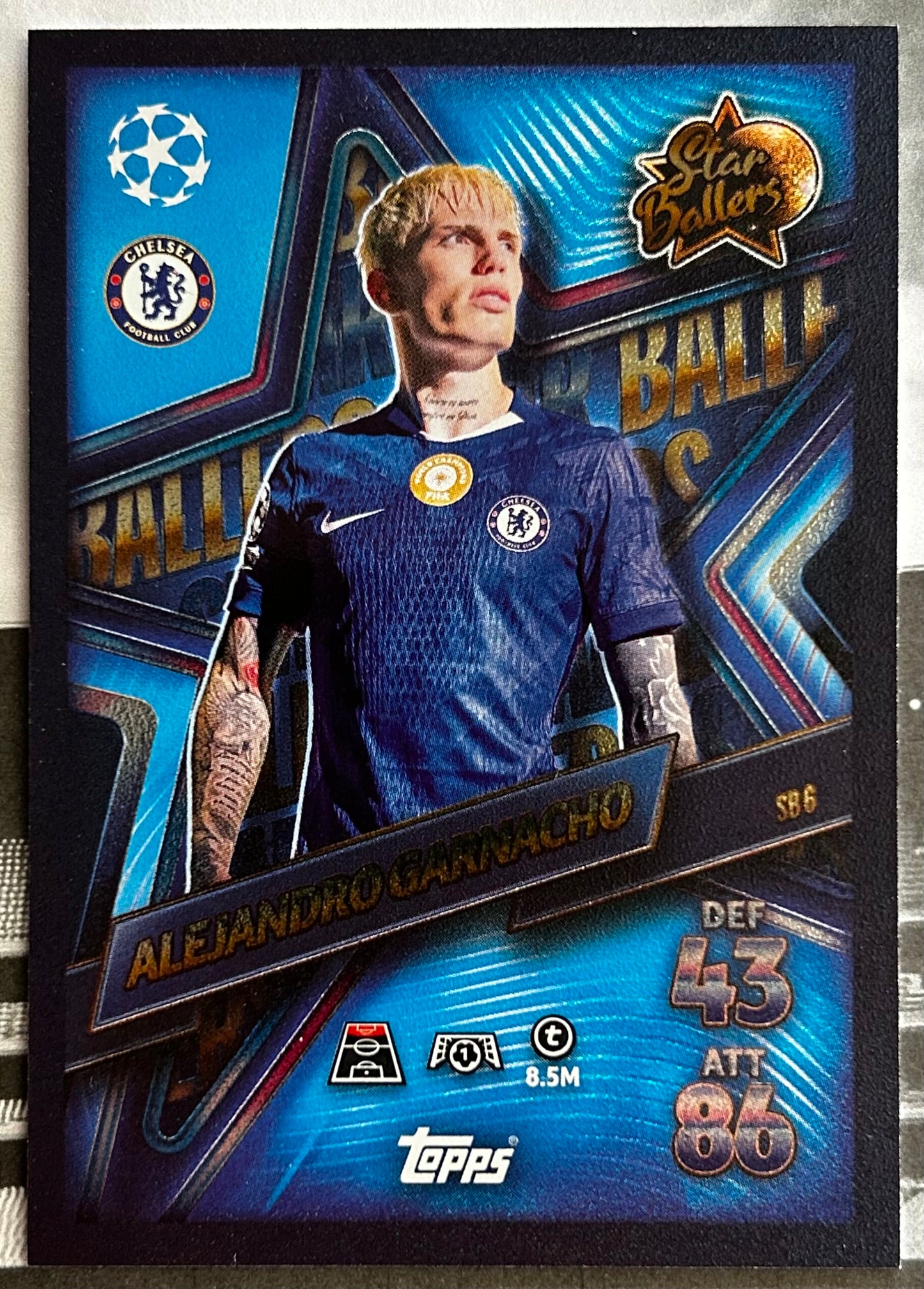 Topps 2025-26 Match Attax UEFA Update - Single STAR BALLERS Cards (SB1 - SB16)