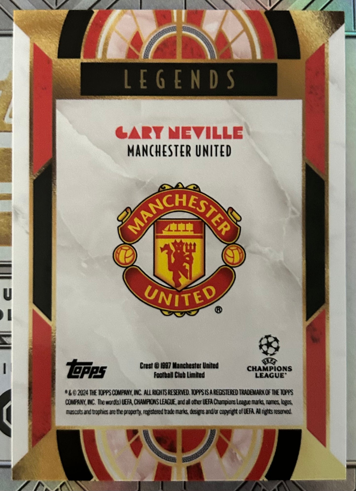 Topps UCC Deco 2024-25 - Single MANCHESTER UNITED Cards (Base & Inserts)