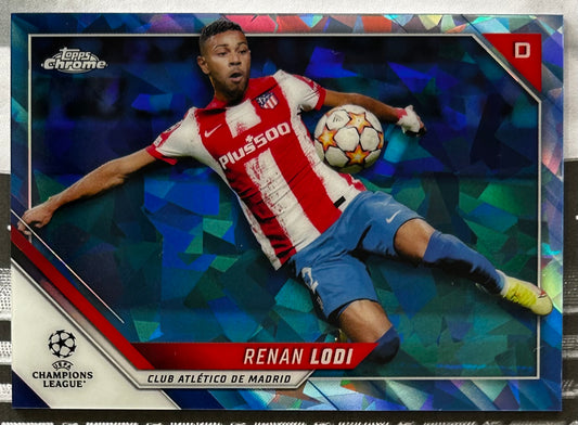 Topps UEFA Chrome Sapphire 2021-22 - RENAN LODI (ATLETICO DE MADRID) #122