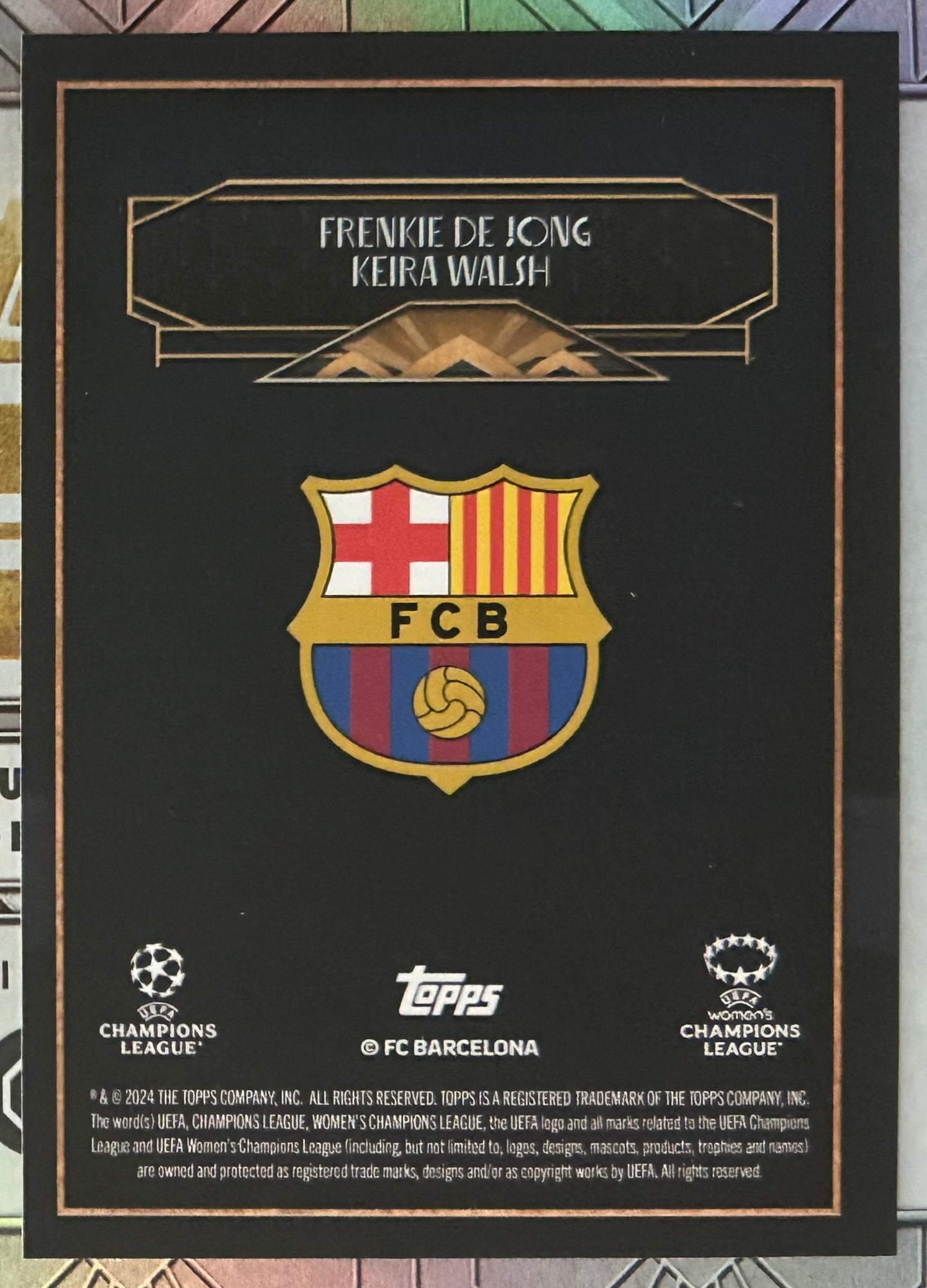Topps UCC Deco 2024-25 - Single FC BARCELONA Cards (Base & Inserts)