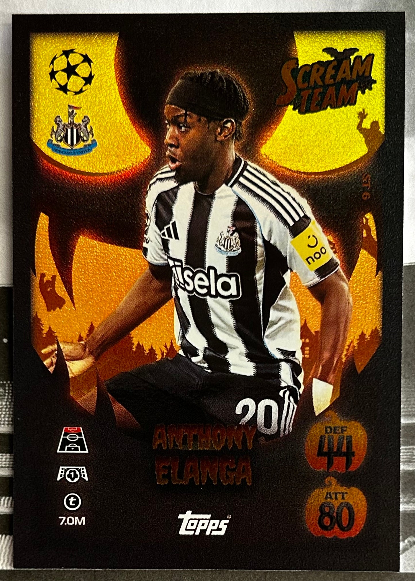 Topps 2025-26 Match Attax UEFA Update - Single SCREAM TEAM Cards (ST1 - ST16)