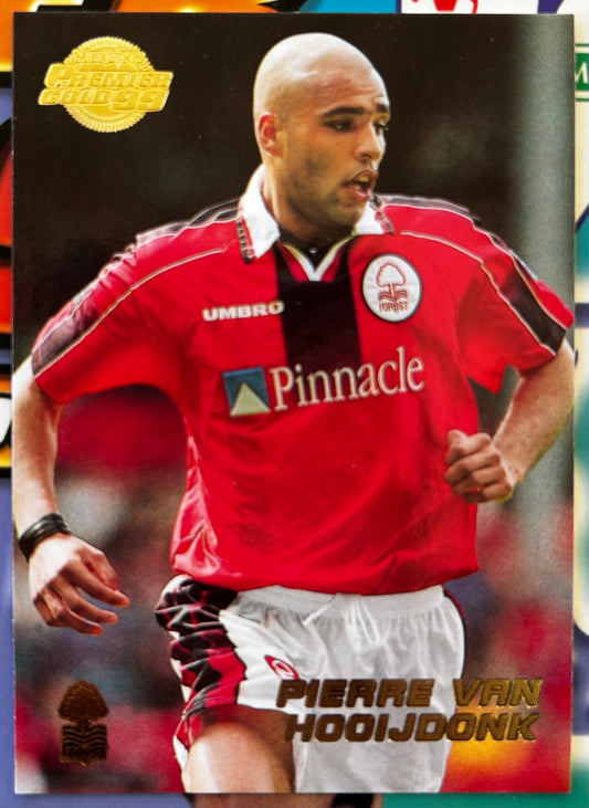 Merlin's Premier Gold 99 Trading Cards - PIERRE VAN HOOIJDONK (NOTTINGHAM FOREST) #113