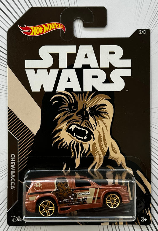 Mattel Hot Wheels Diecast 1:64 -  Chewbacca 2/8 Star Wars