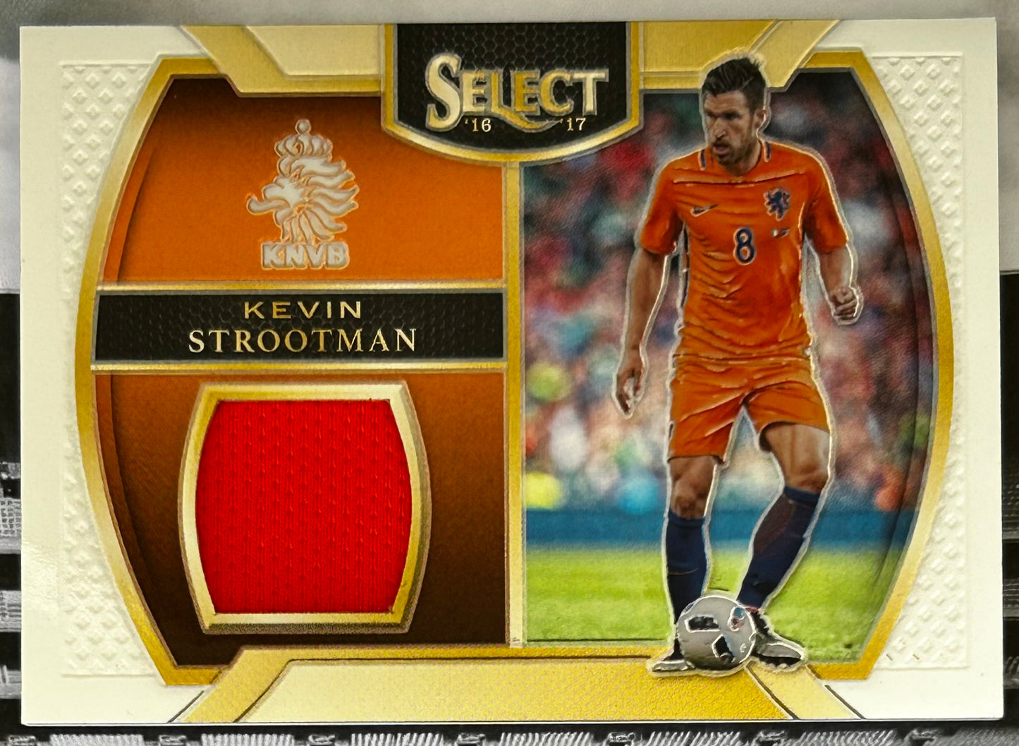 2016-17 Panini Select Soccer - KEVIN STROOTMAN (NETHERLANDS) Player-Worn Patch M-KS