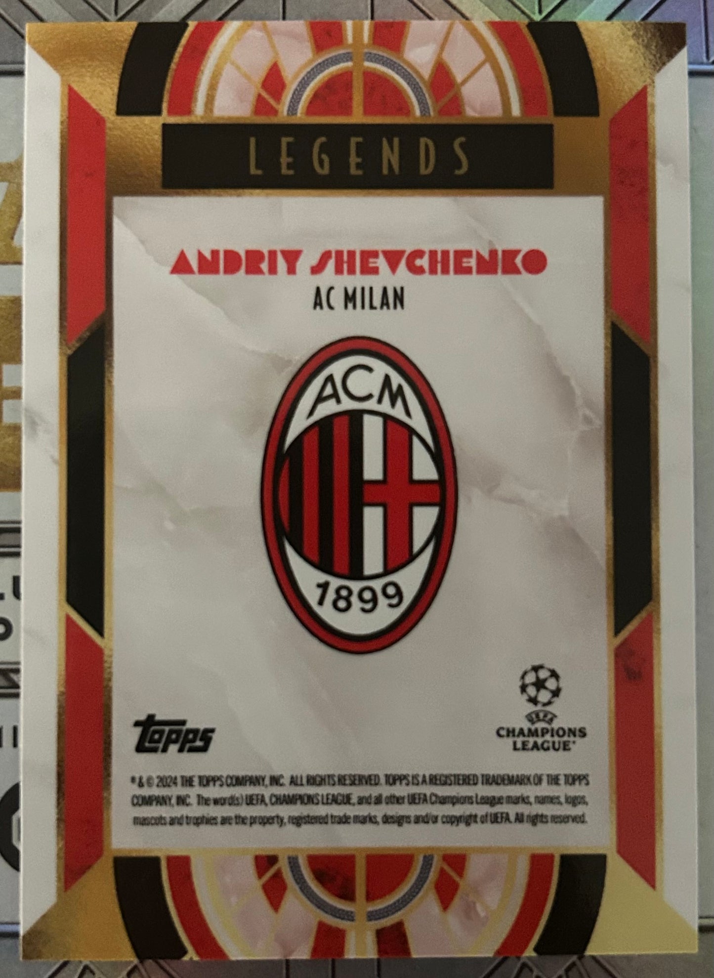 Topps UCC Deco 2024-25 - Single AC MILAN Cards (Base & Inserts)