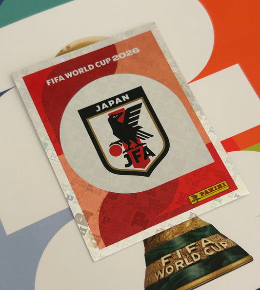 Panini FIFA World Cup 2026 Official Sticker Collection - EMBLEM (JAPAN) Foil Sticker JPN1