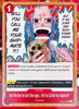 EB03-011 BUT IF WE EVER SEE EACH OTHER AGAIN.. WILL YOU CALL ME YOUR SHIPMATE? One Piece Event Card (Red) English