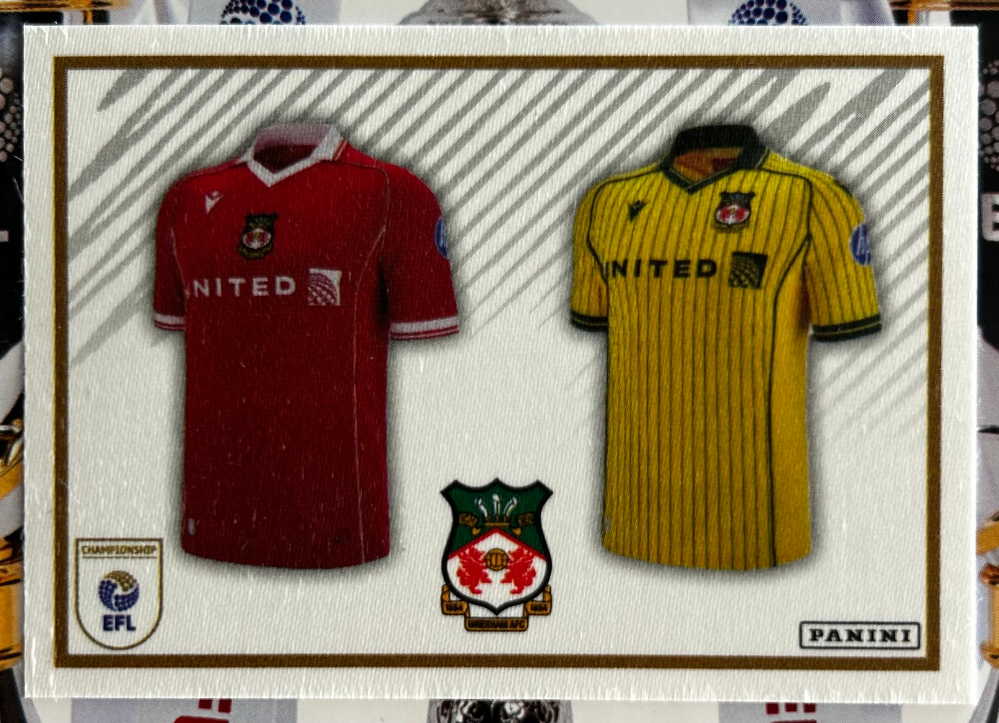 Panini EFL 2025-26 Sticker Collection - Single WREXHAM Stickers (#455 - #472)