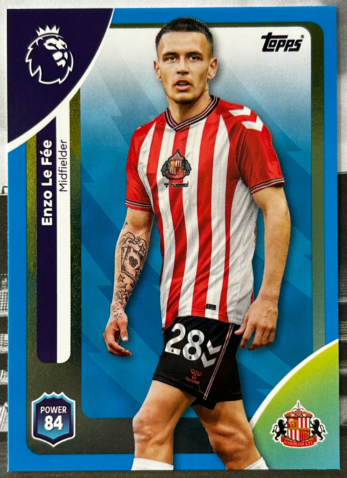 Topps Premier League 2026 Debut Edition - Single BLUE BASE PARALLEL Cards (All Teams)