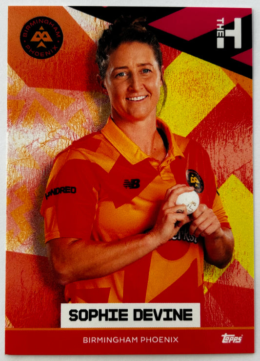 Topps The Hundred 2022 Trading Card Collection - SOPHIE DEVINE (Birmingham Phoenix)