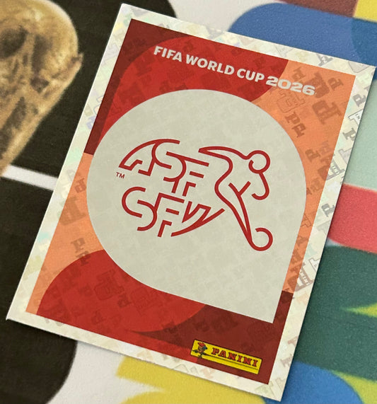 Panini FIFA World Cup 2026 Official Sticker Collection - EMBLEM (SWITZERLAND) Foil Sticker SUI1