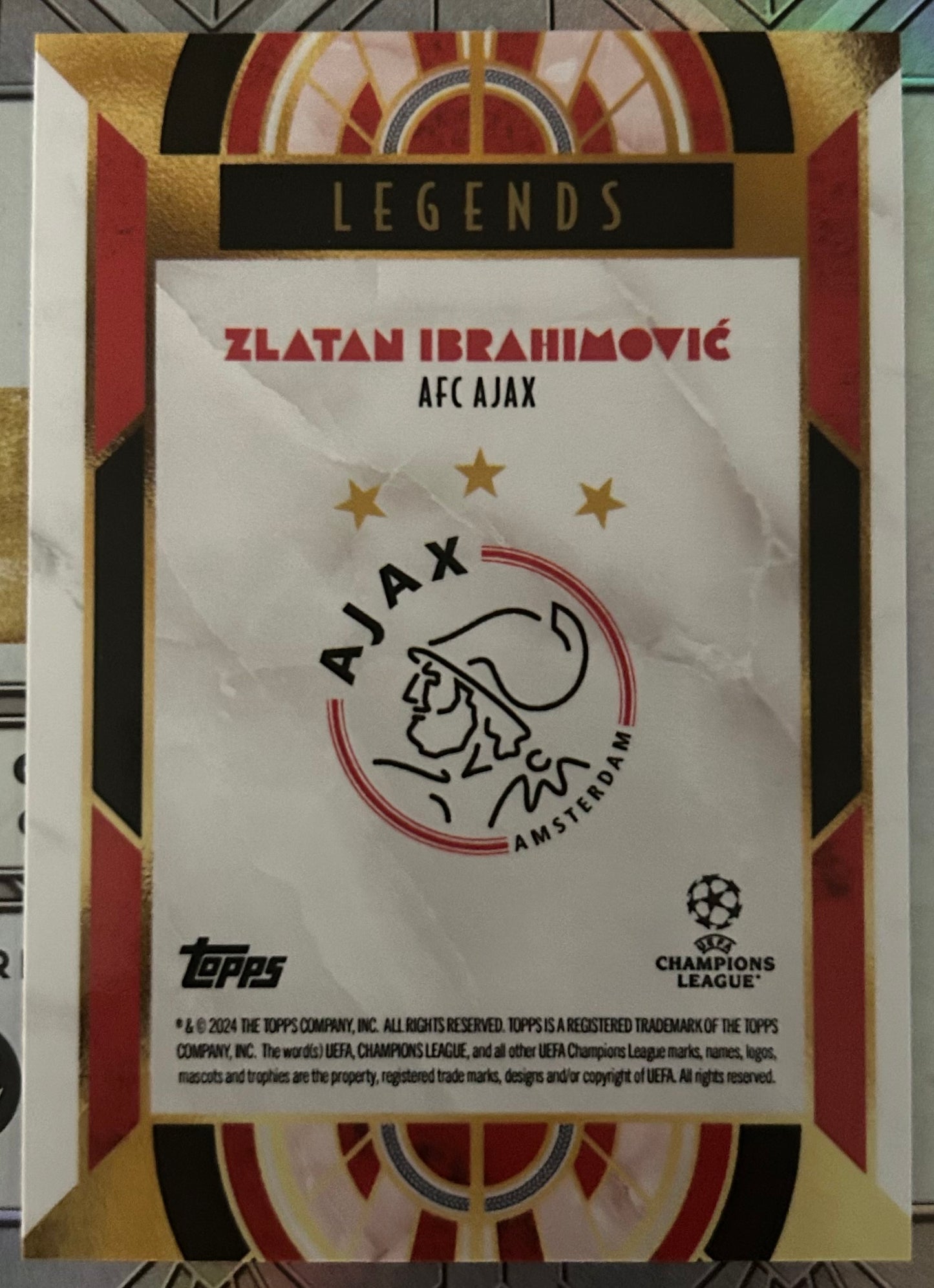 Topps UCC Deco 2024-25 - Single AFC AJAX Cards (Base & Inserts)