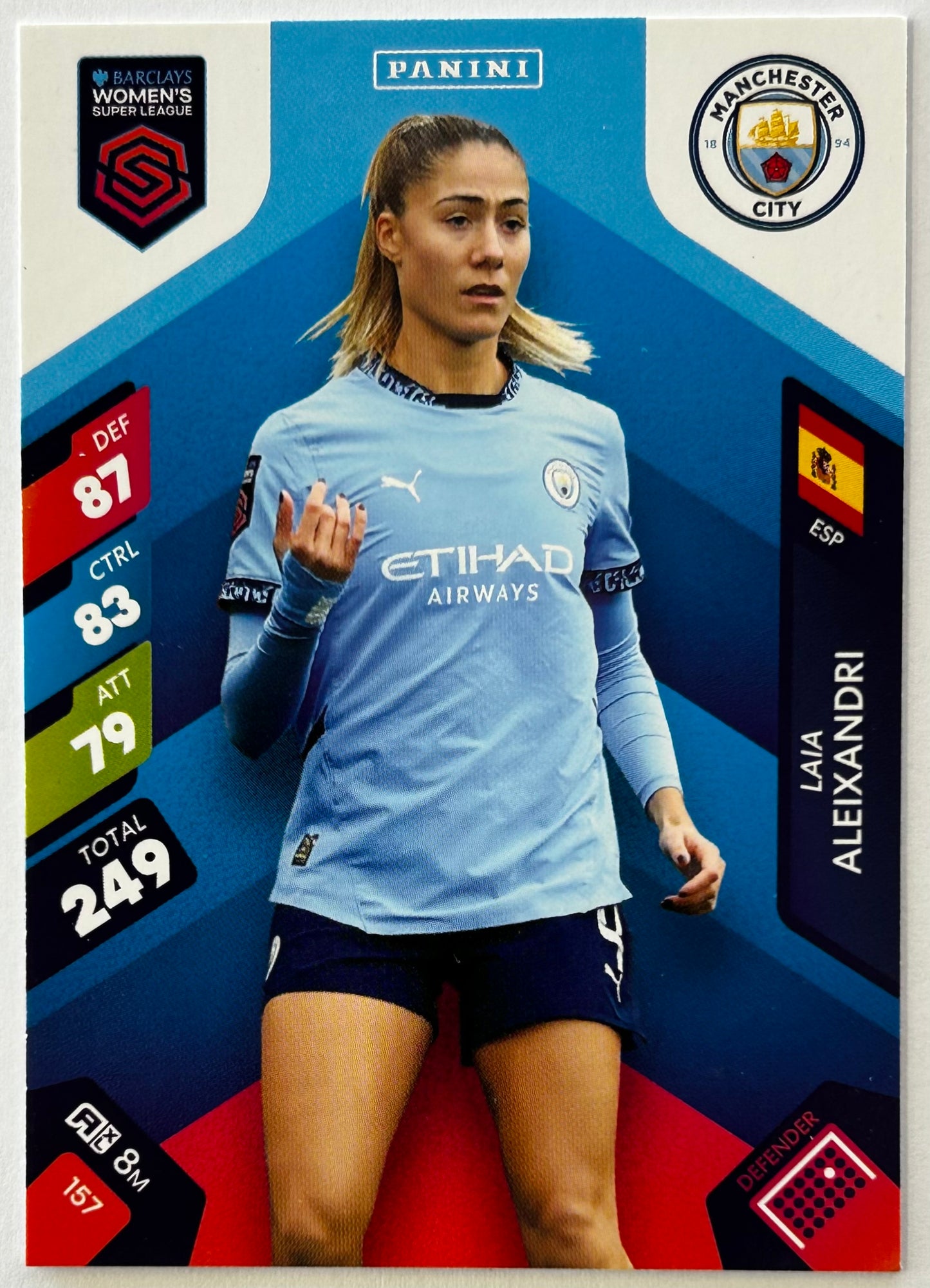 Panini Adrenalyn XL Barclays Women's Super League 2025 - Single MANCHESTER CITY Cards #154 - #171