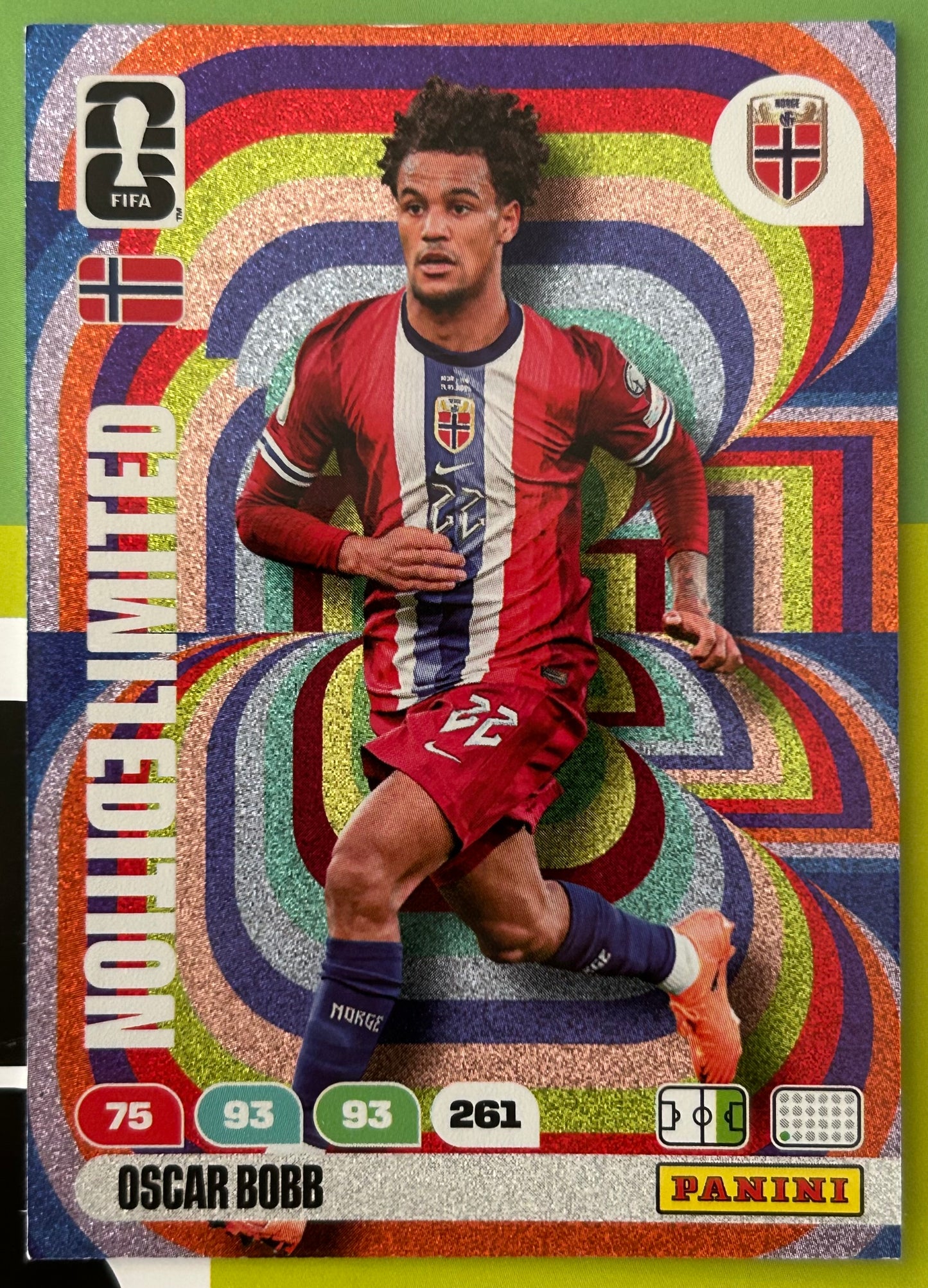 Panini FIFA World Cup 2026 Adrenalyn XL - OSCAR BOBB (NORWAY) Limited Edition