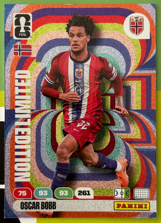 Panini FIFA World Cup 2026 Adrenalyn XL - OSCAR BOBB (NORWAY) Limited Edition