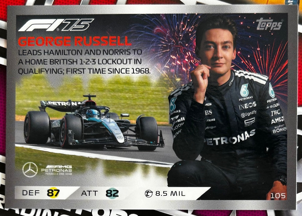 Topps F1 Turbo Attax 2025 - Single EPIC MOMENTS, POLE POSITION & TRACK PROFILES Cards (#100 - #147)