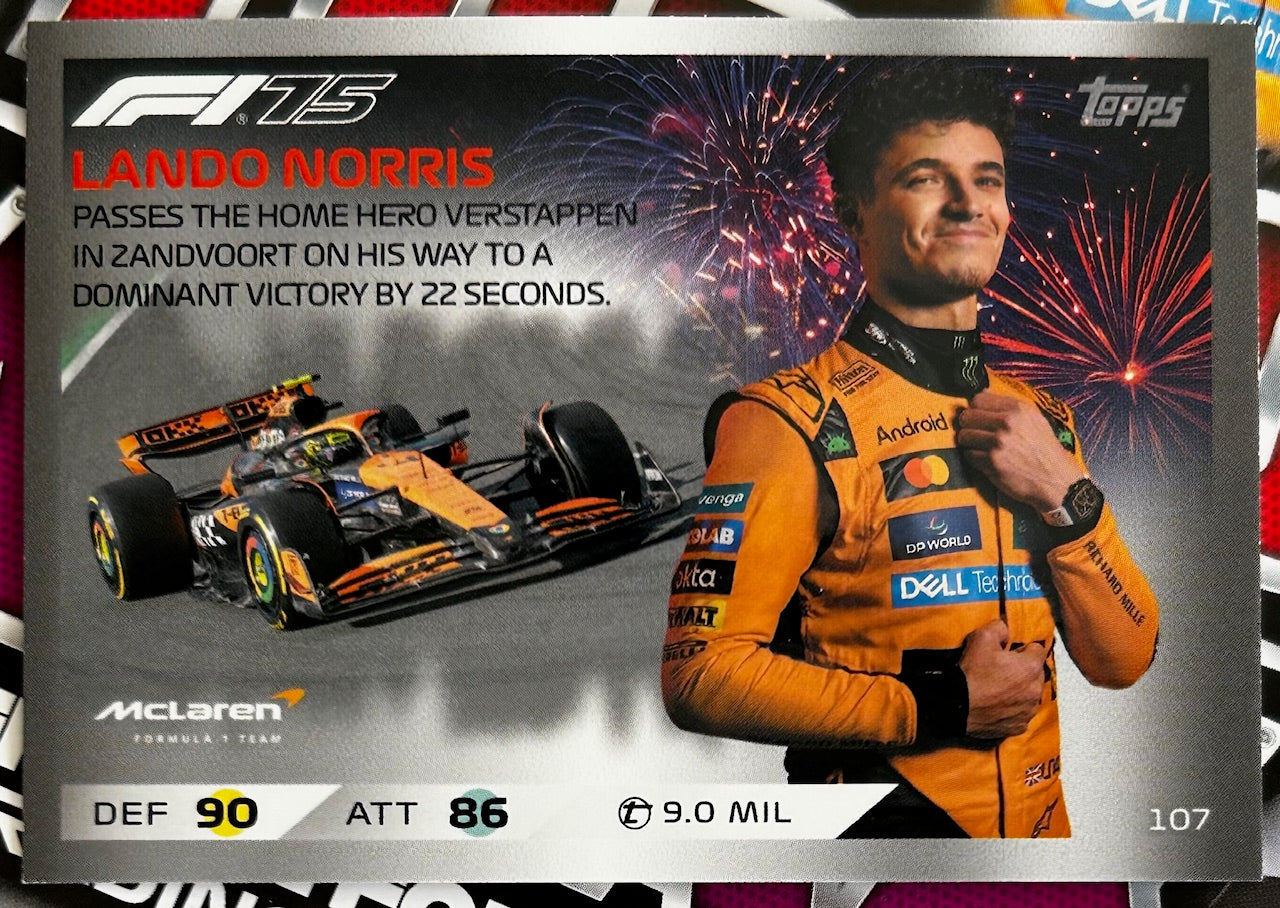 Topps F1 Turbo Attax 2025 - Single EPIC MOMENTS, POLE POSITION & TRACK PROFILES Cards (#100 - #147)