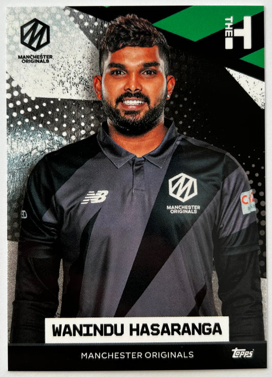 Topps The Hundred 2022 Trading Card Collection - WANINDU HASARANGA (Manchester Originals)