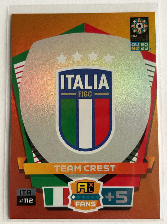 Panini Adrenalyn XL FIFA Women's World Cup 2023 - Single ITALY Cards (#112 - #117)