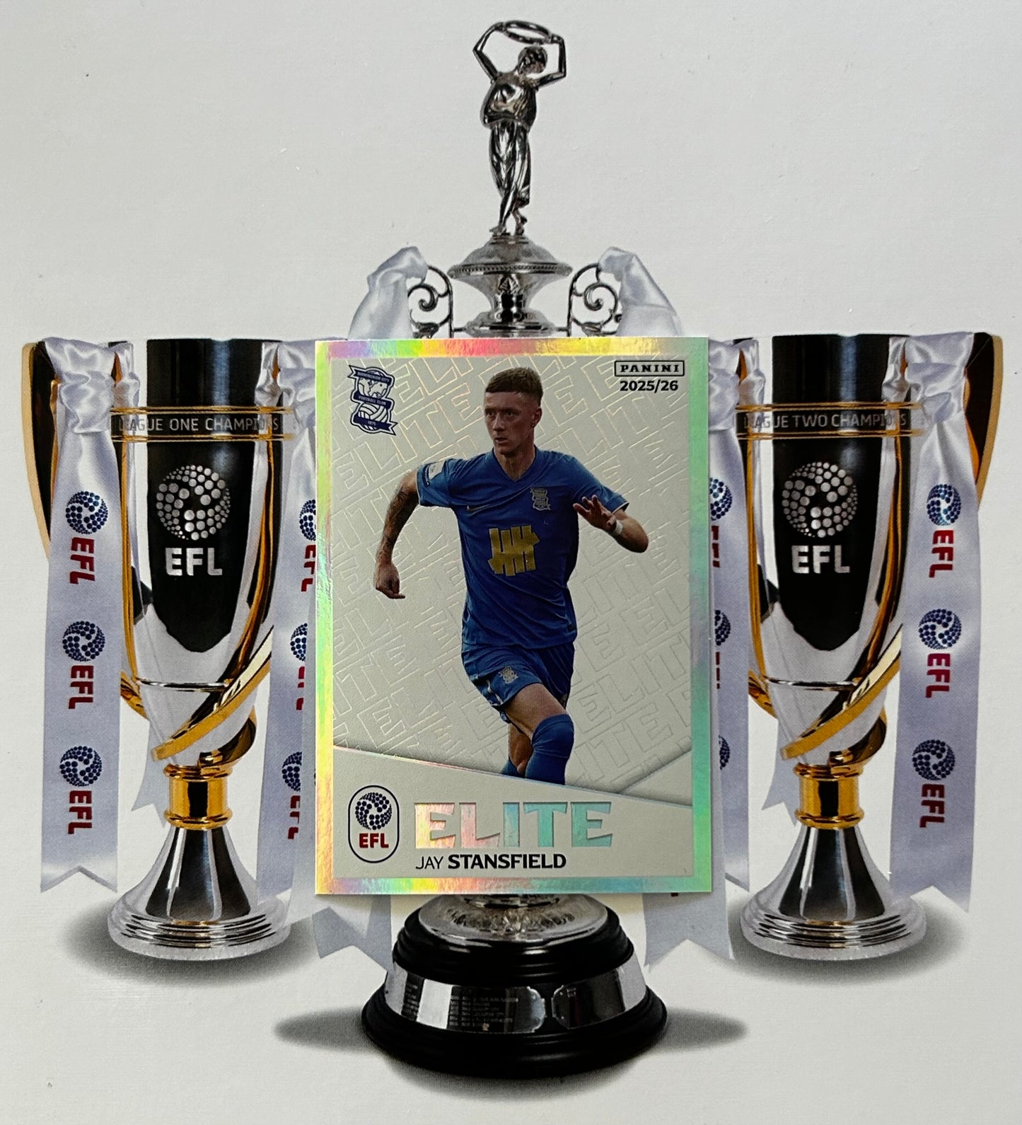 Panini EFL 2025-26 Sticker Collection - JAY STANSFIELD (BIRMINGHAM CITY) Elite #233
