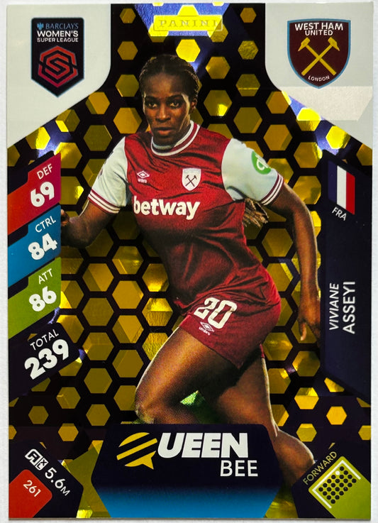 Panini Adrenalyn XL Barclays Women's Super League 2025 - Single QUEEN BEE Cards (1:8 packets) #256 - #261