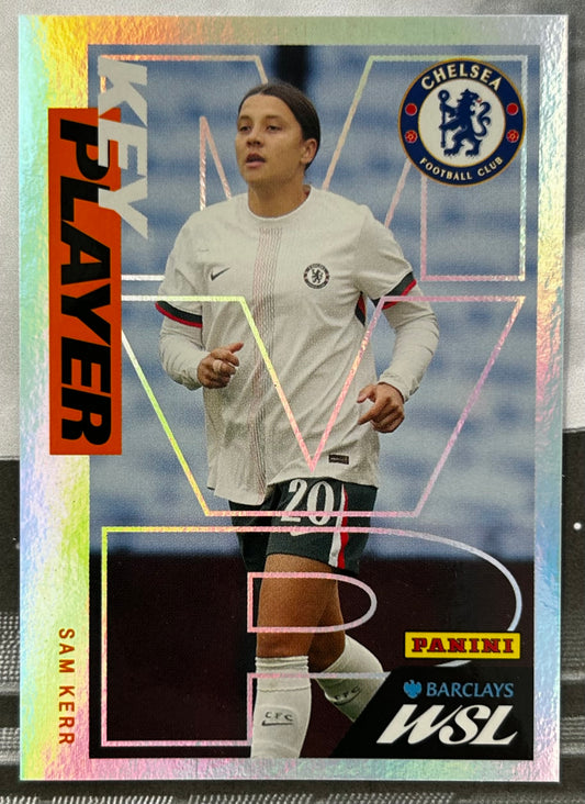 Panini Barclays Women's Super League 2026 Sticker Collection - SAM KERR (CHELSEA) Key Player #165