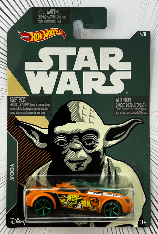Mattel Hot Wheels Diecast 1:64 - Yoda 4/8 Star Wars