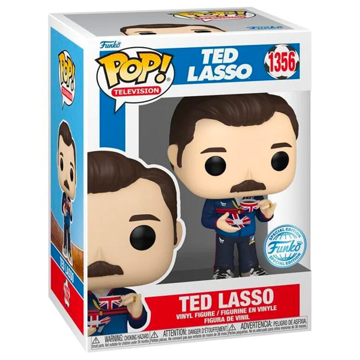 Funko Pop! Vinyl Television - TED LASSO WITH TEACUP (Special Edition) #1356