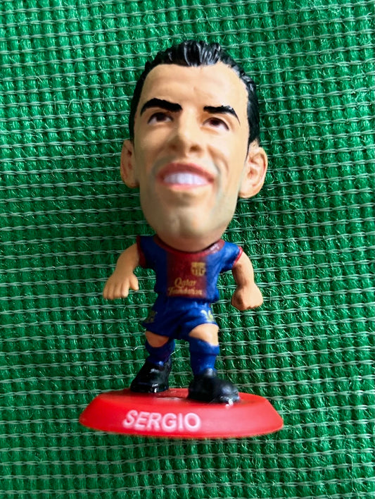 Soccer Starz 2013 Football Figure - SERGIO BUSQUETS (FC BARCELONA) Red Base SOC106 *Loose*