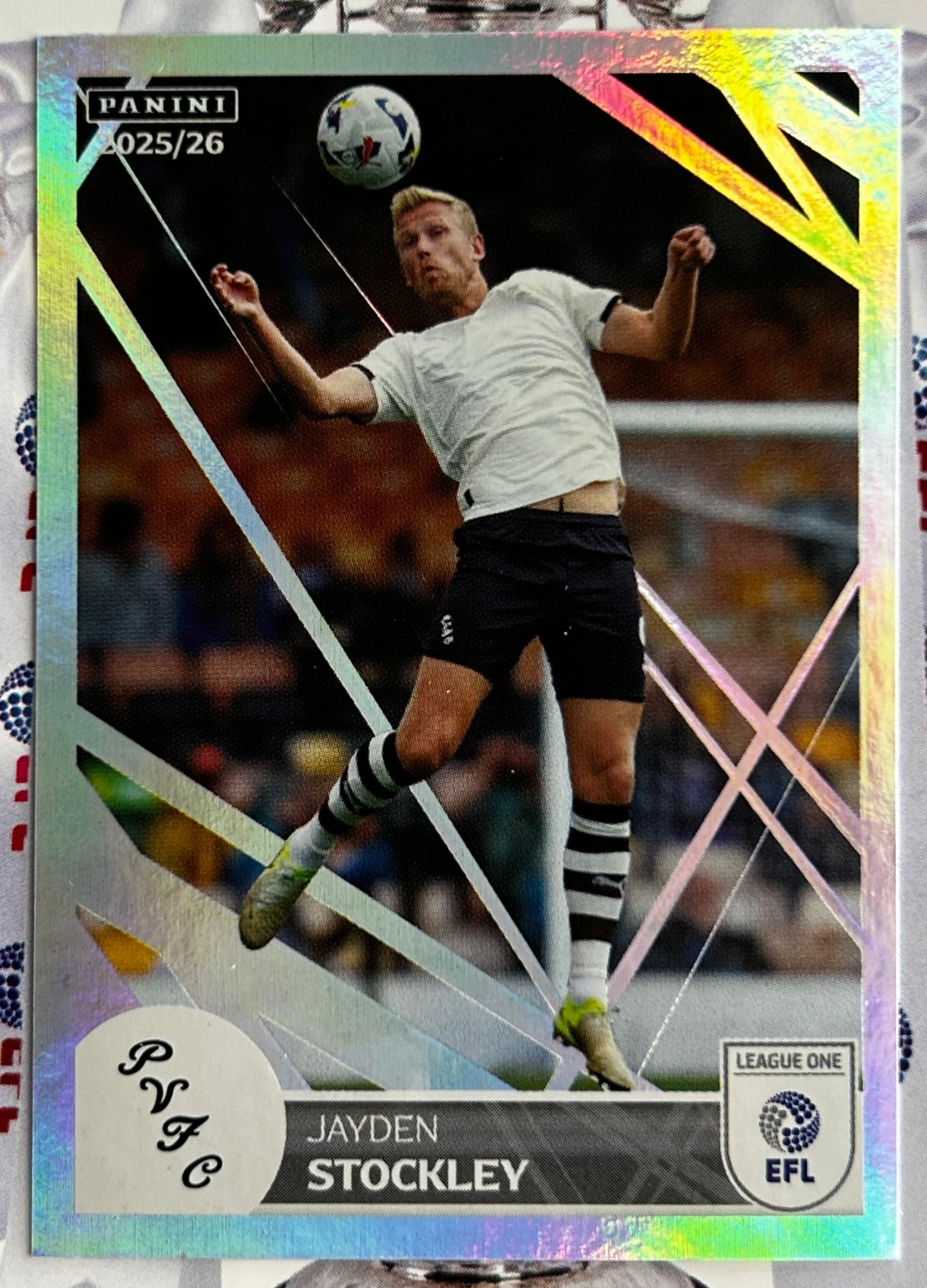 Panini EFL 2025-26 Sticker Collection - Single LEAGUE ONE Stickers (#581 - #628)