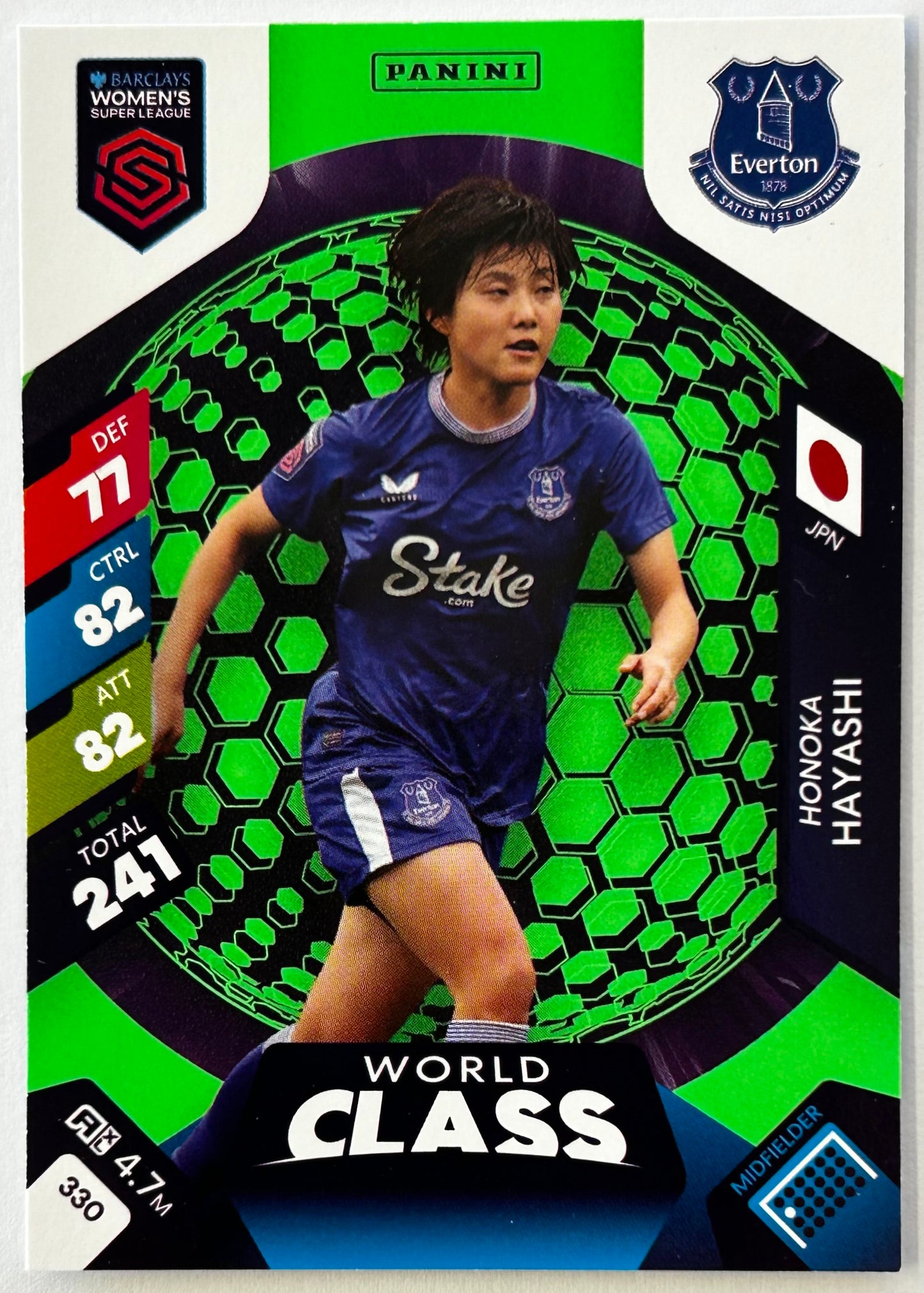 Panini Adrenalyn XL Barclays Women's Super League 2025 - Single WORLD CLASS Cards (1:4 packets) #325 - #336