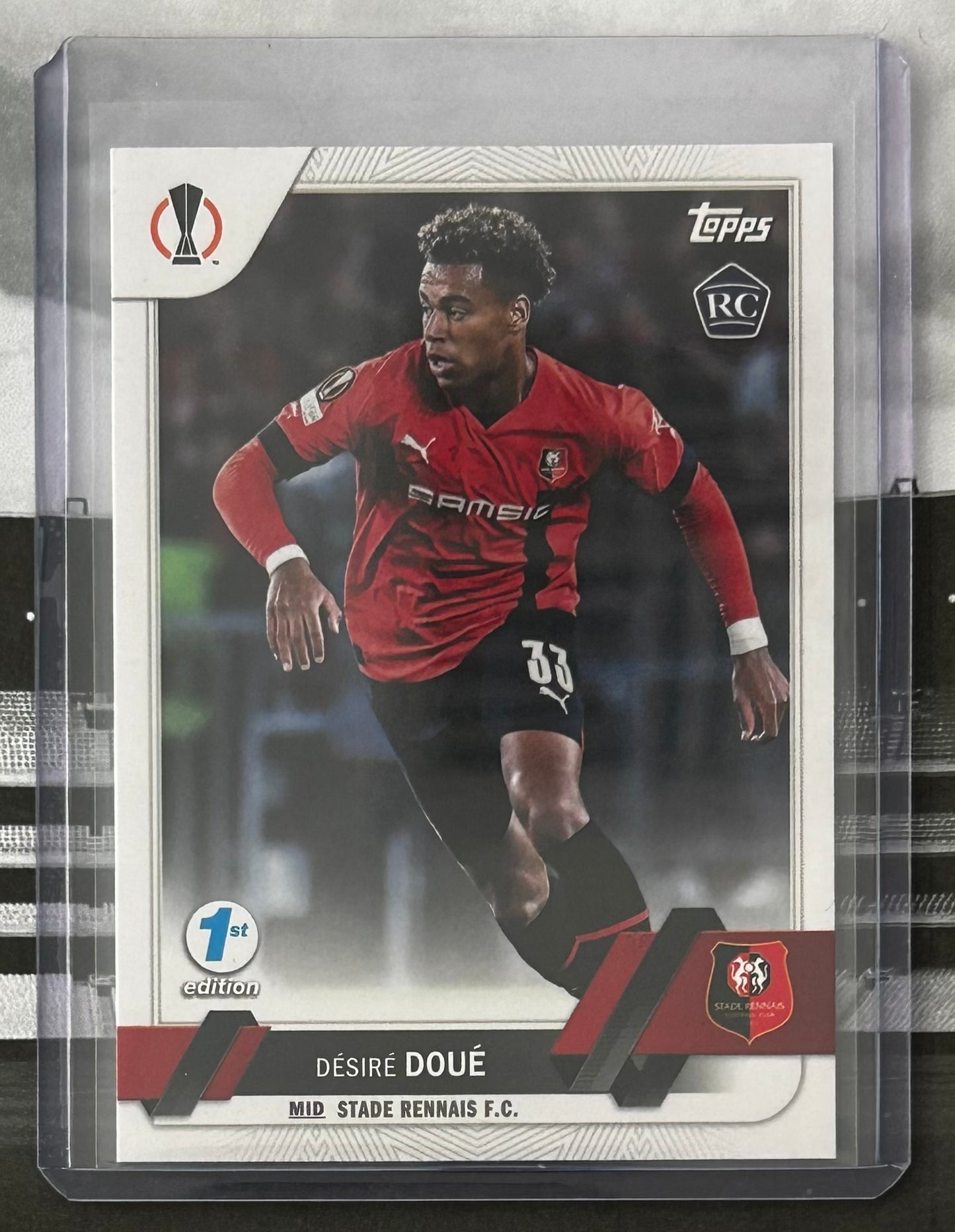 Topps UEFA Club Competitions 1st Edition 2022-23 - DESIRE DOUE (STADE RENNAIS FC) Rookie RC #48