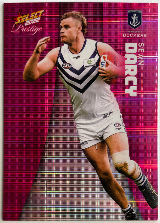 2022 AFL Select Prestige - SEAN DARCY (FREMANTLE DOCKERS) Pink Parallel #49 /325