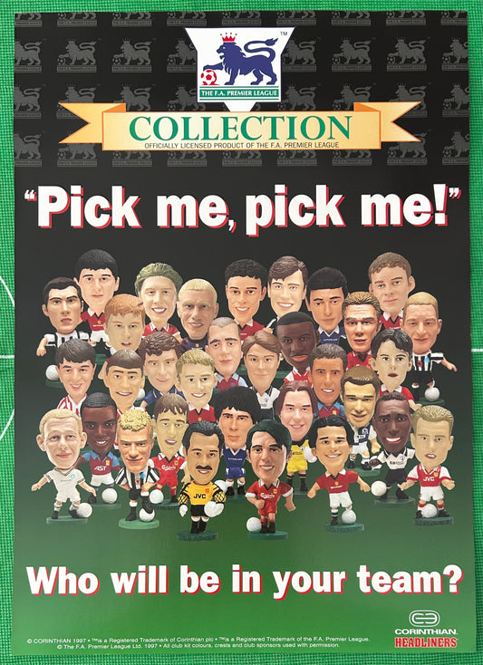 Corinthian Headliners Collection 'Pick me, pick me' A3 Retailer Poster
