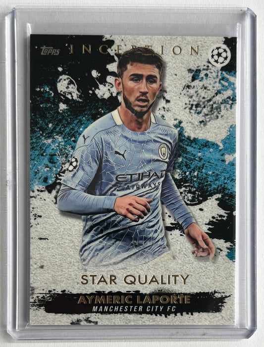 2020-21 Topps Inception UCL - AYMERIC LAPORTE (MAN CITY) Star Quality