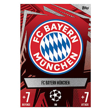 Topps 2023-24 Match Attax UEFA Single BAYERN MUNICH Cards (#190 - #207)