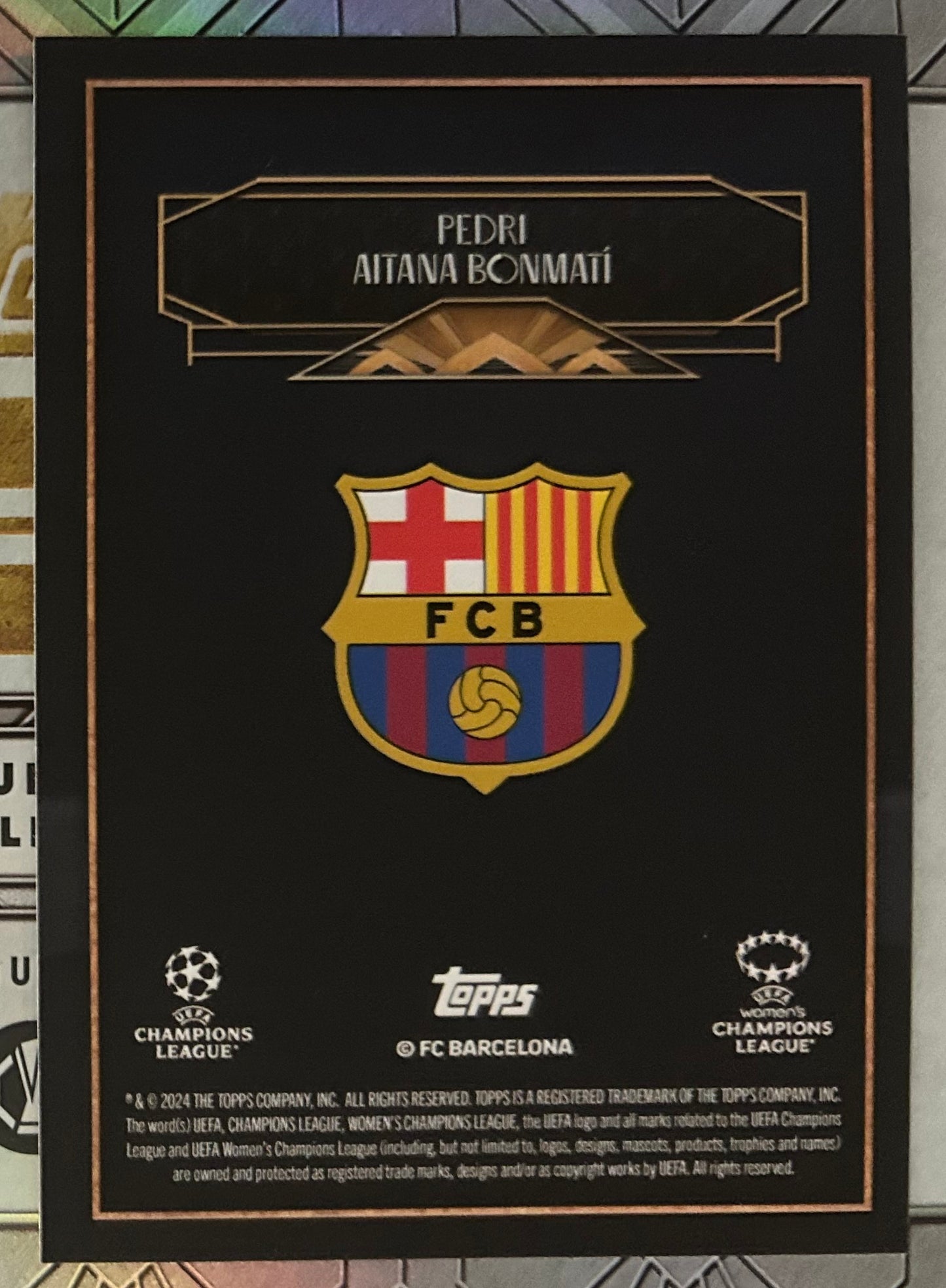 Topps UCC Deco 2024-25 - Single FC BARCELONA Cards (Base & Inserts)