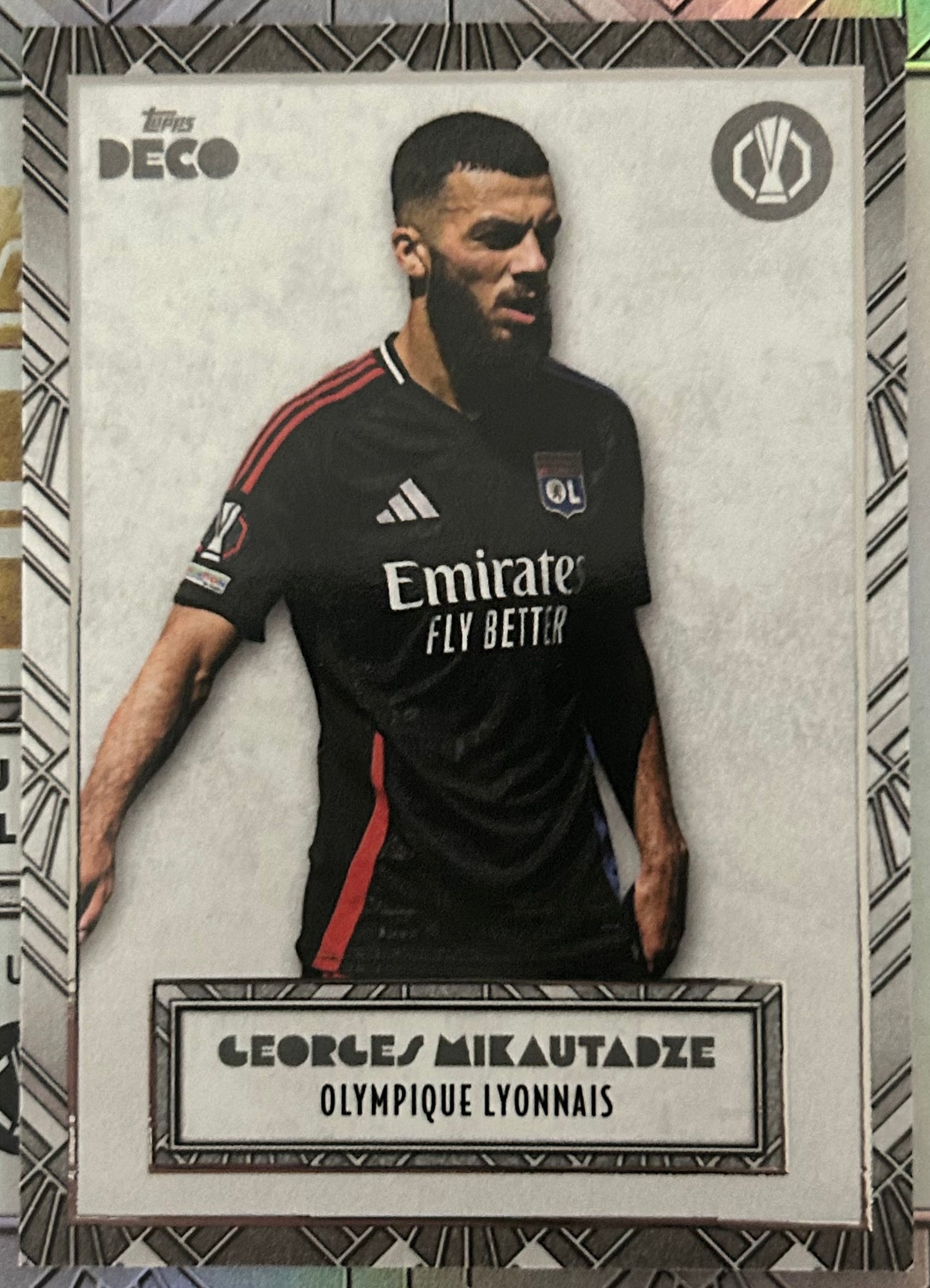 Topps UCC Deco 2024-25 - Single OLYMPIQUE LYONNAIS Cards (Base & Inserts)