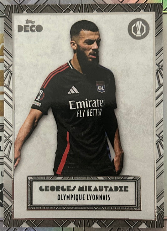 Topps UCC Deco 2024-25 - Single OLYMPIQUE LYONNAIS Cards (Base & Inserts)