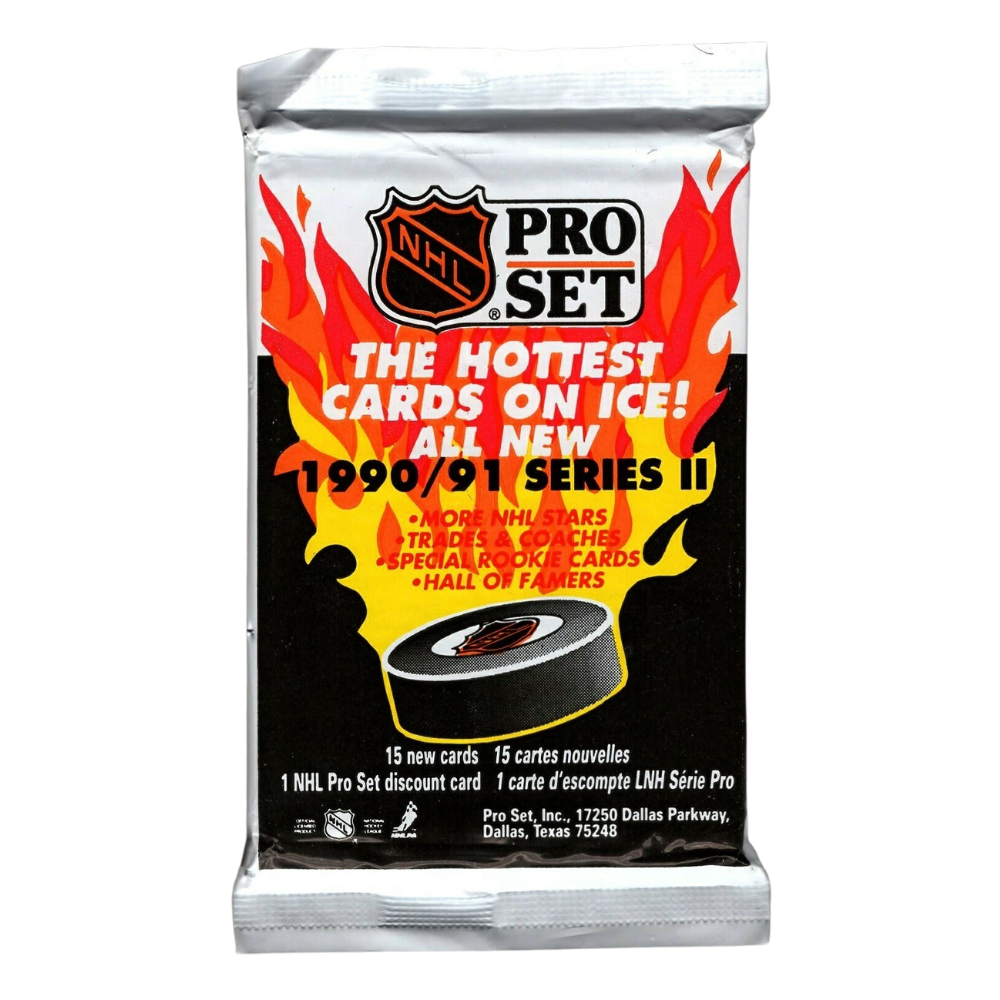 1990-91 Pro Set NHL Hockey Series II - Trading Card Packets