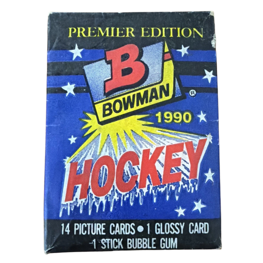 1990 Bowman NHL Hockey Premier Edition - Trading Card Packets