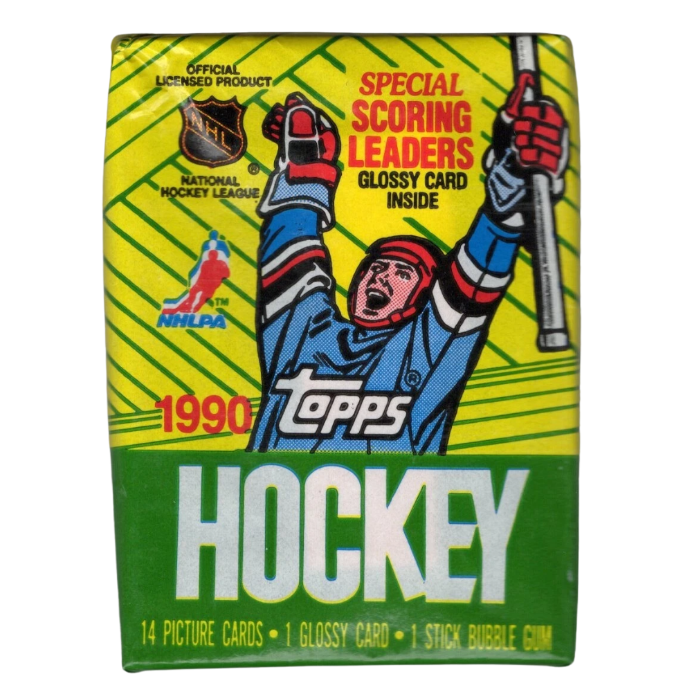 1990 Topps NHL Hockey - Trading Card Packets