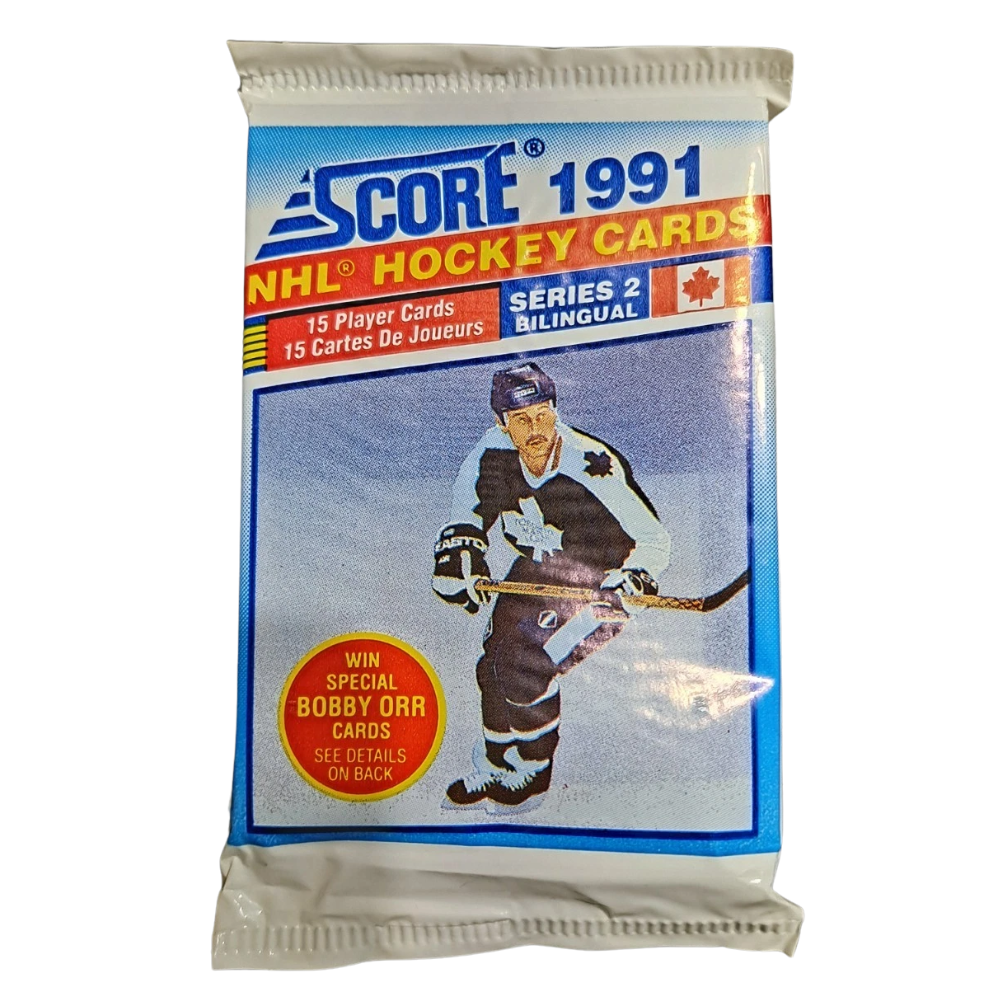 1991 Score NHL Hockey Cards Series 2 - Trading Card Packets *Bilingual*