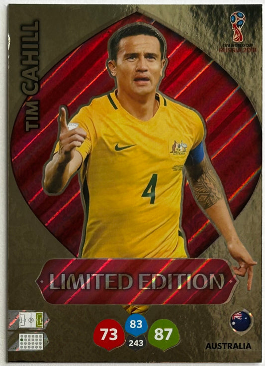 Panini Adrenalyn XL FIFA World Cup Russia 2018 - TIM CAHILL (AUSTRALIA) Limited Edition